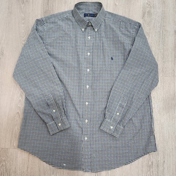 Ralph Lauren Other - Ralph Lauren Men's Multicolor Plaid Button Down Long Sleeve Shirt Size 2XLT